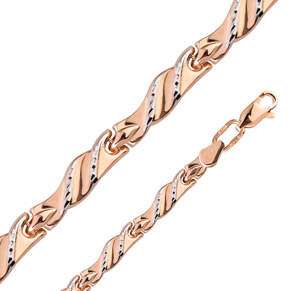 Браслет из красного золота